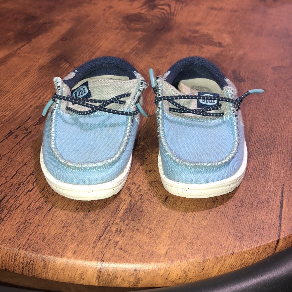 Official ‘HEY DUDES’, Toddler Boy Size TD6, Worn Twice